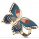 SCARF RING BUTTERFLY GOLD